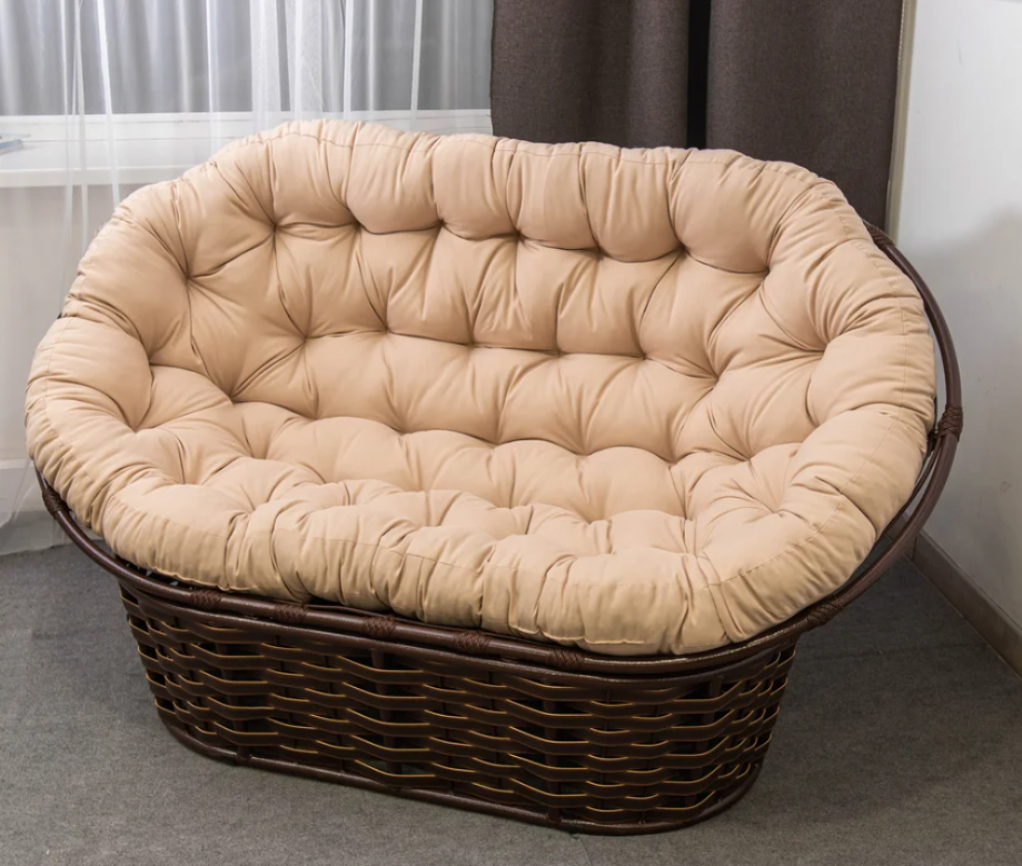 Диван из металлический из ротанга – Мамасан Люкс